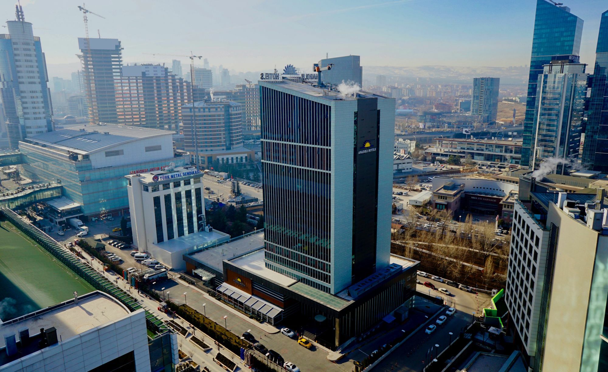 安卡拉市中心阿纳多卢酒店 外观 照片 The headquarters of the National Bank of Azerbaijan in Baku