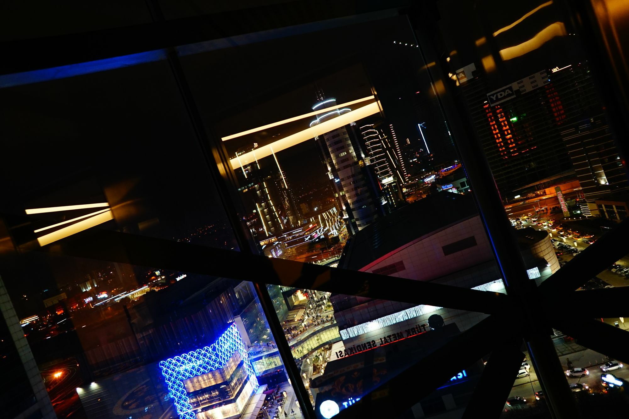 安卡拉市中心阿纳多卢酒店 外观 照片 View from the observation deck